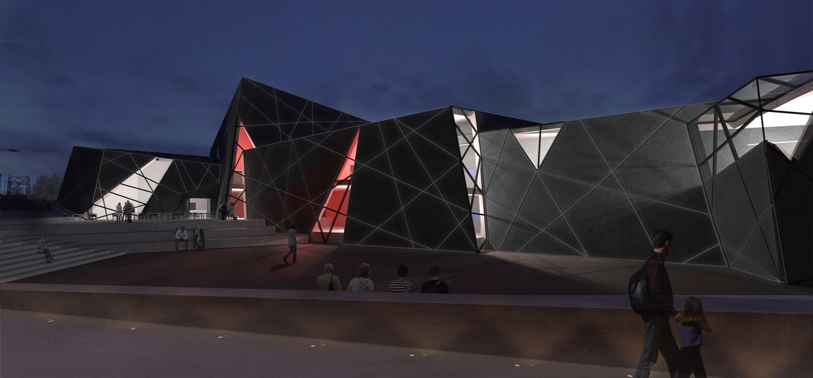Screen Machine 3D architectural visualisation